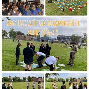 Image of Year 9 Army Team Building Day
